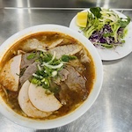 Spicy beef noodle soup (Bun Bo)