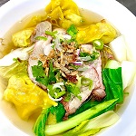 Wonton noodle soup